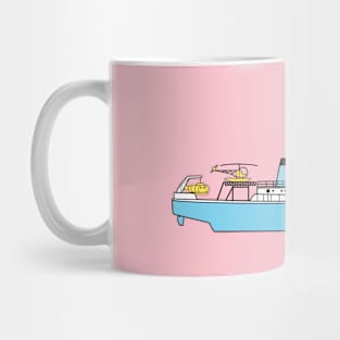 The Belafonte - Wes Anderson Illustration Mug